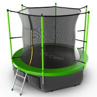 Батут EVO JUMP Internal 8ft (Green) с нижней сеткой